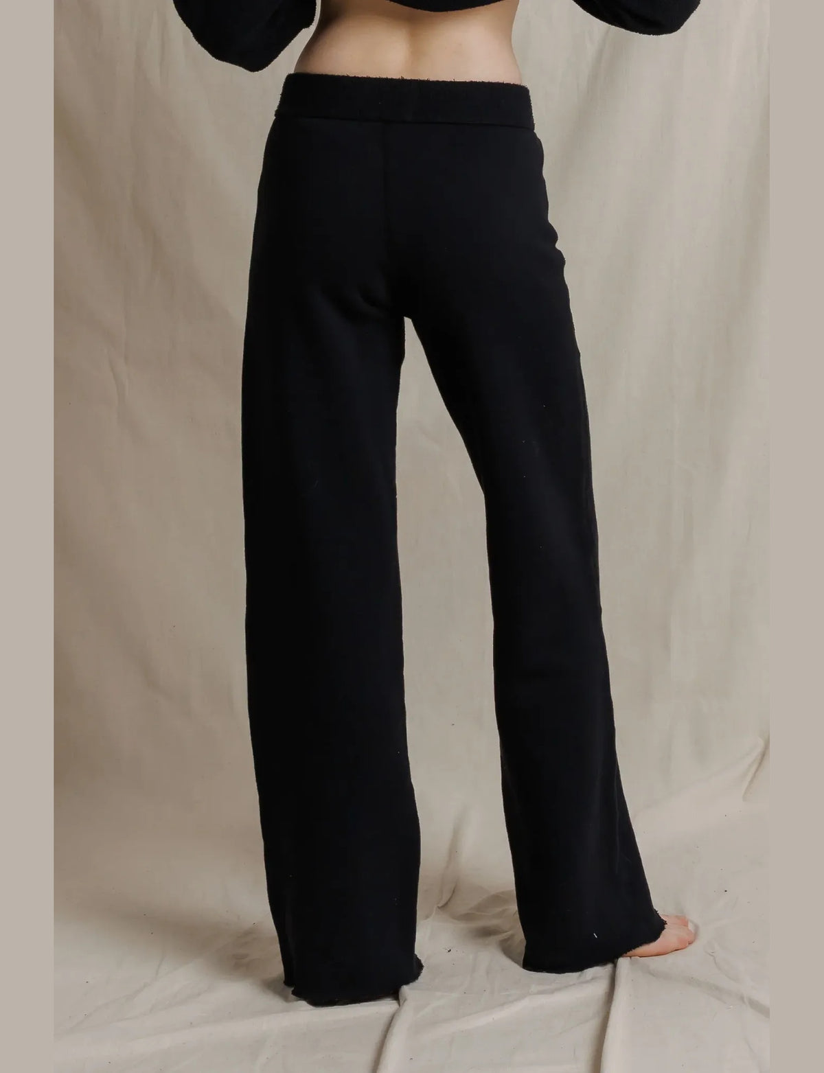 Marley Fleece Pants, True Black
