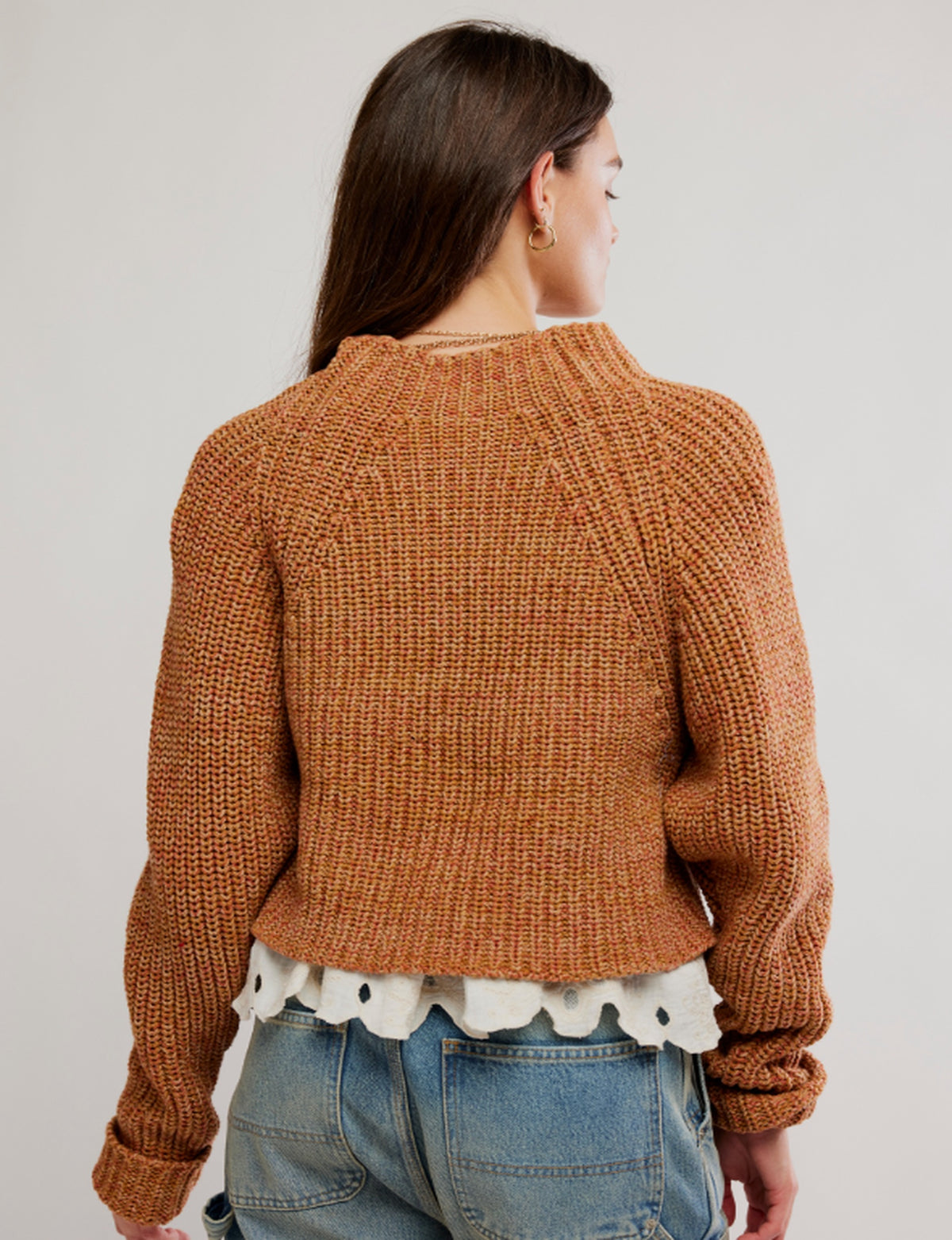 Low Tide Pullover Cardi, Cinnamon Spice