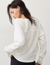 WTF Jess Long Sleeve, Clean Ivory