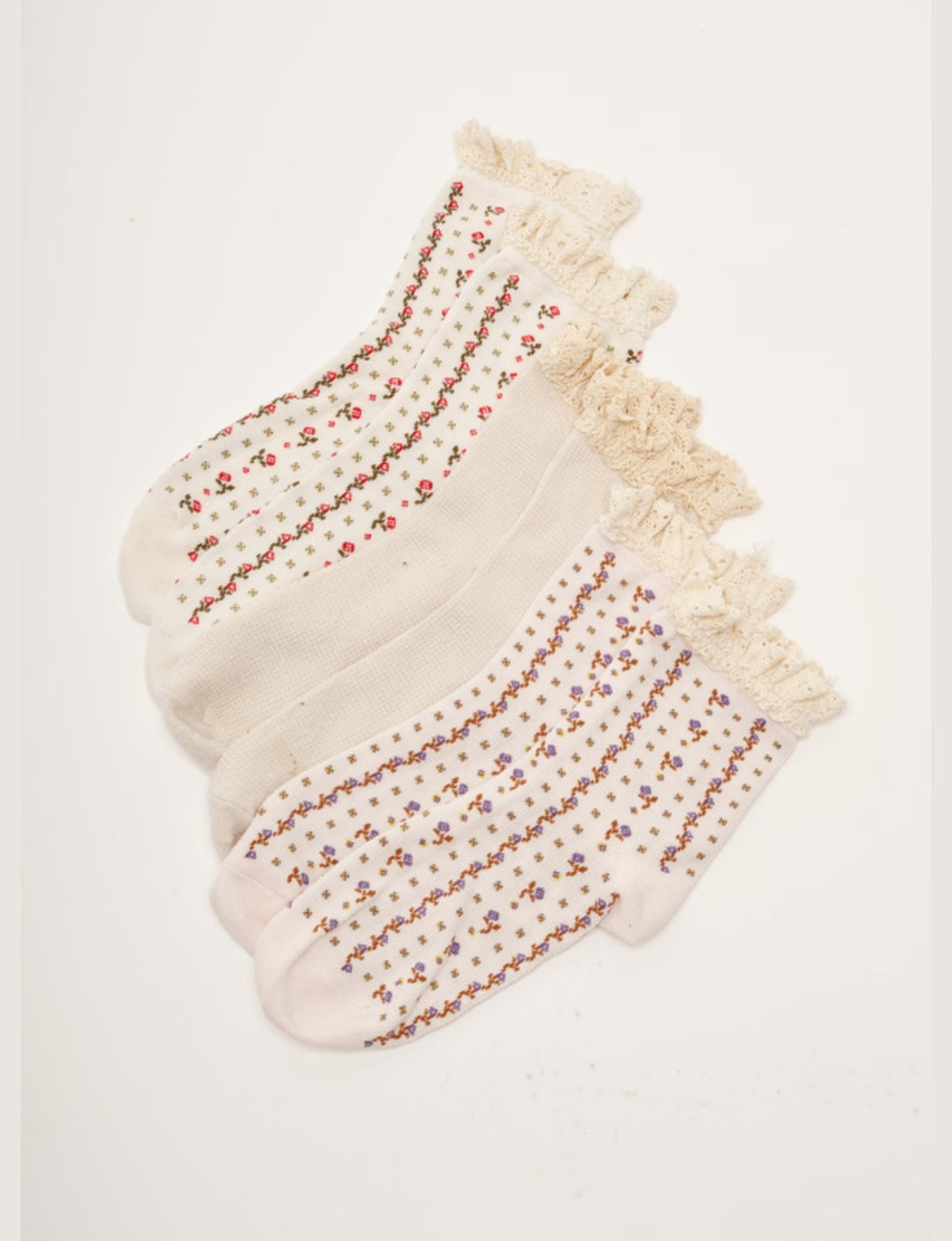 Ruffle Sock Pack, Tainted Love