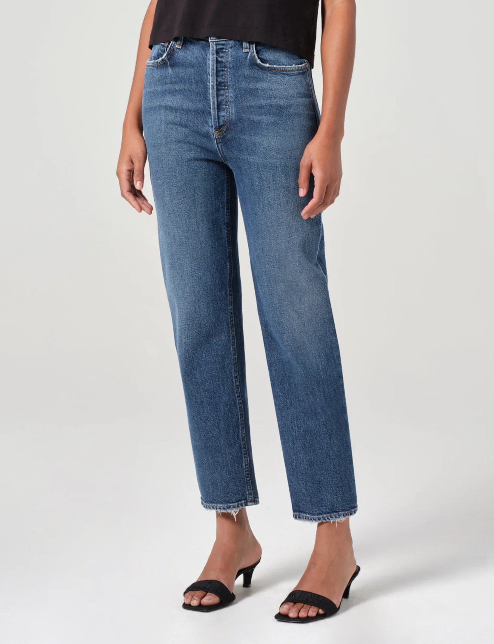 90's Pinch Waist Crop, Solace