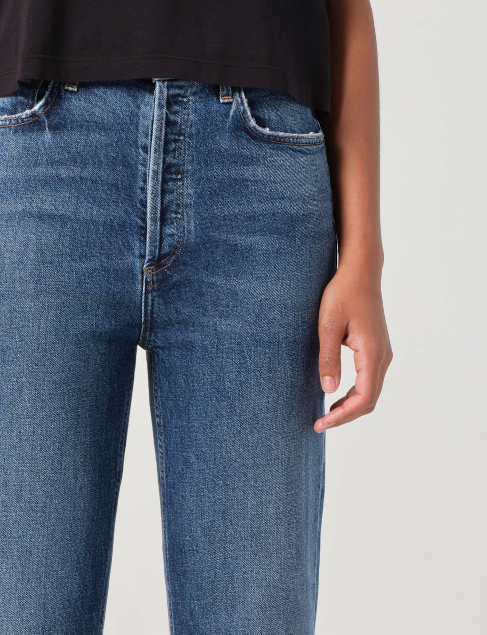 90's Pinch Waist Crop, Solace