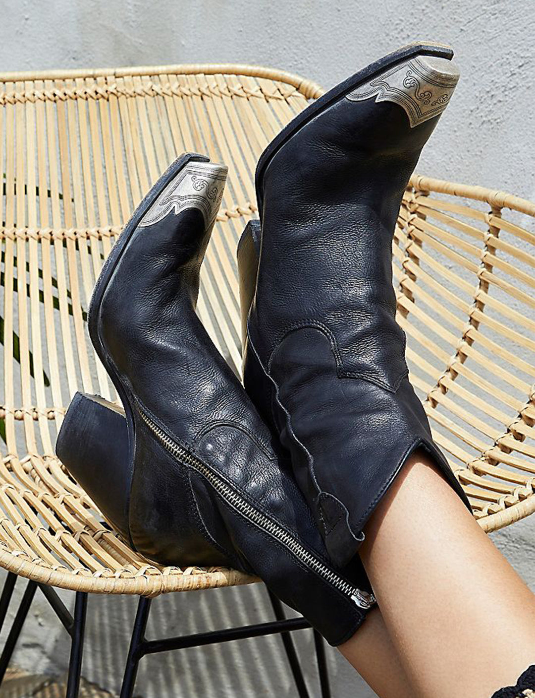 Free people black boots hotsell