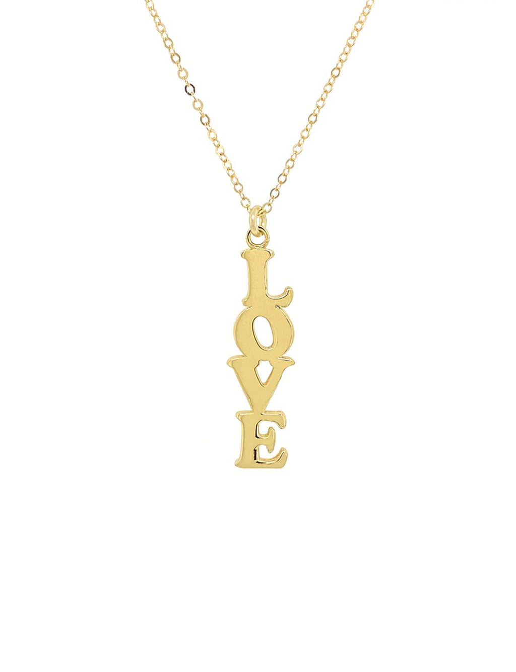 Love Vibes Necklace in Gold