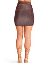 Skyline Skirt in Rose Gold