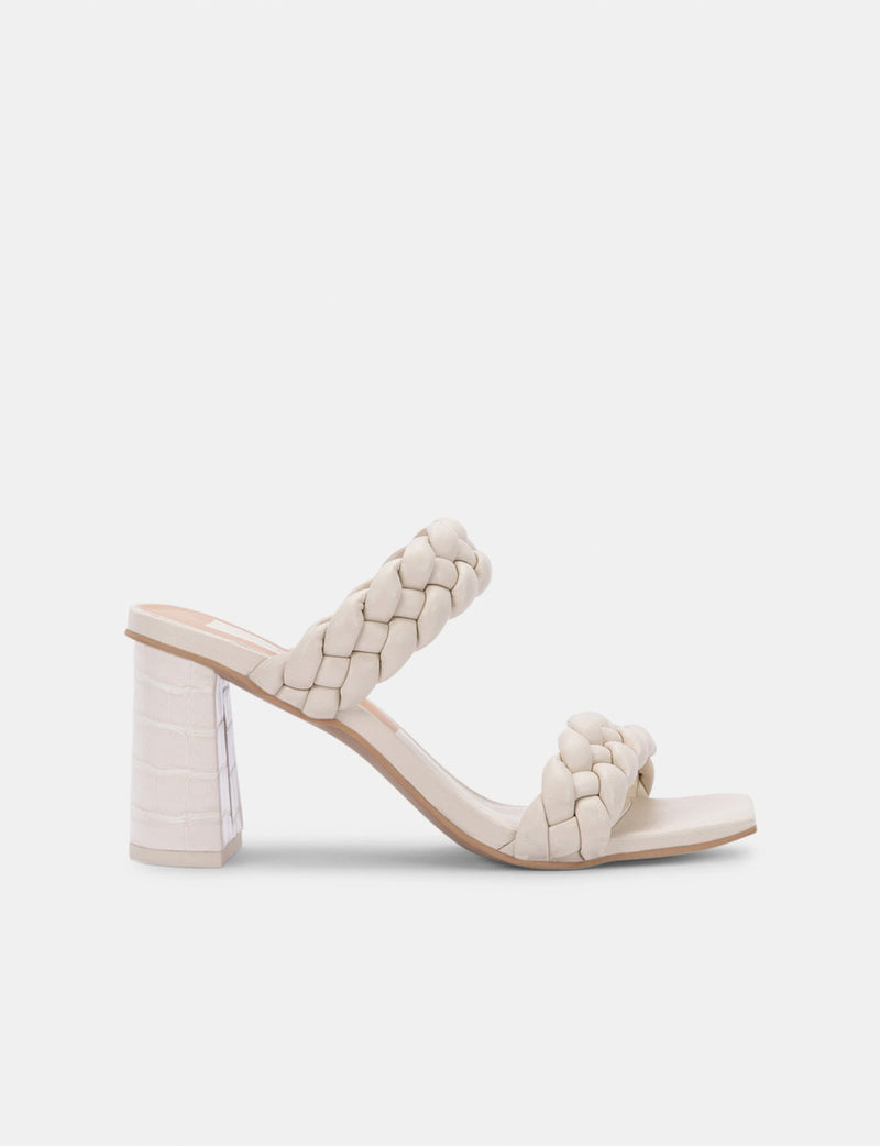 Paily Woven Sandal in Ivory