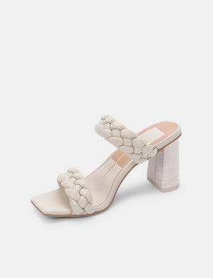 Paily Woven Sandal in Ivory