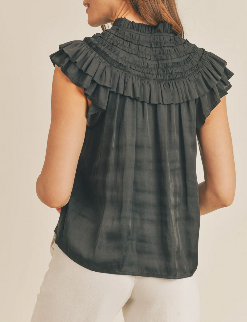 Freya Top, Black