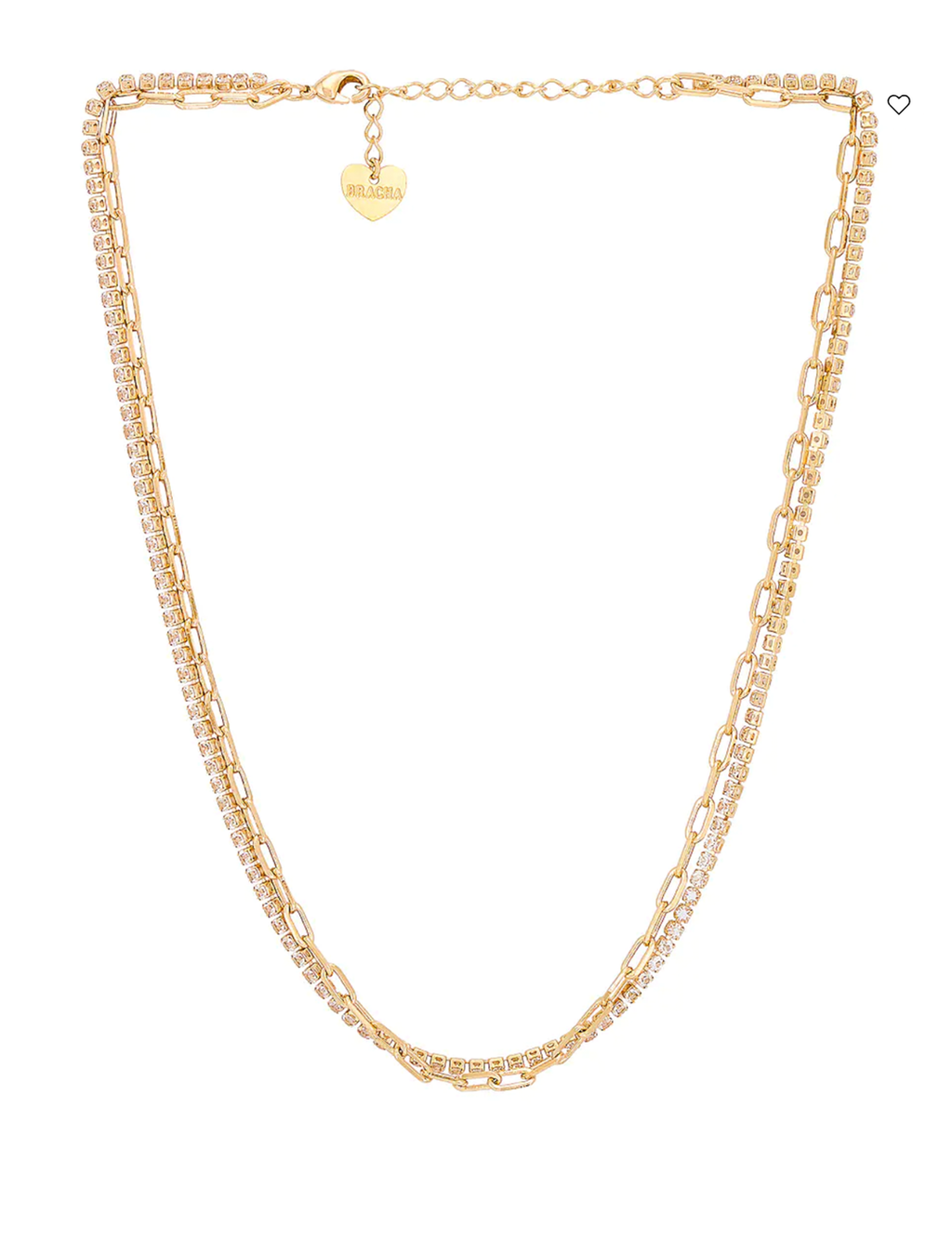 Georgia Chain Necklace, Gold