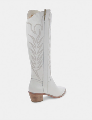 Solei Boots, White