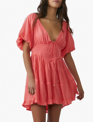 Perfect Day Mini Dress, Watermelon