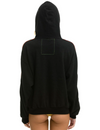 Bolt Stripe Relaxed Pullover Hoodie, Black
