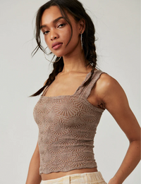 Love Letter Cami, Strawberry Roan