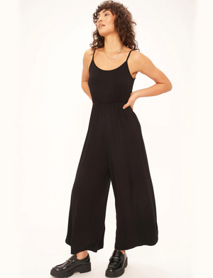 Genesis Twist Back Jumpsuit, Black