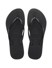 Slim Sandal, Black