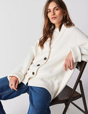 Chamomile Cardi, Ivory