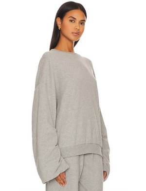 The Gather Pullover Sweatshirt, Heather Grey