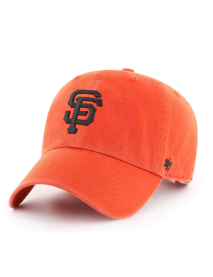 SF Giants Basic Ball Cap, Orange/Black