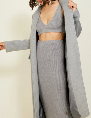 Sadie Coat, Grey