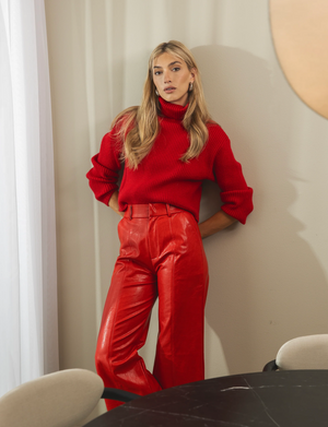 Lyla Pants, Scarlet
