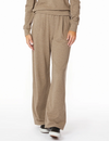 Wide Leg Pleated Pant, Muted Taupe