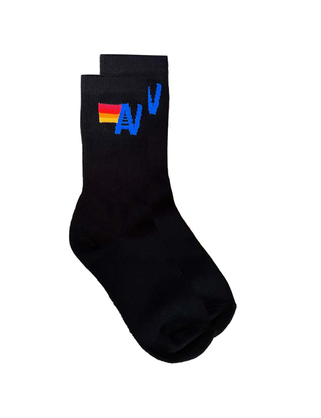 Logo Socks, Black