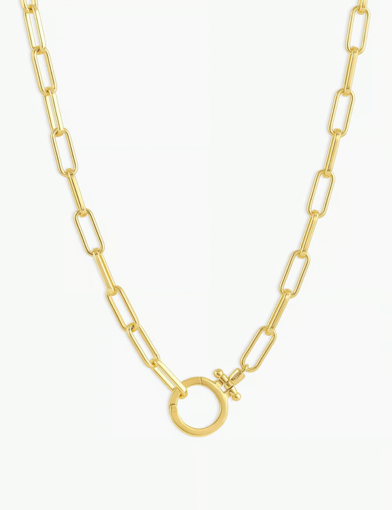 Parker Necklace, Gold