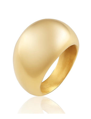 Dome Ring, Gold