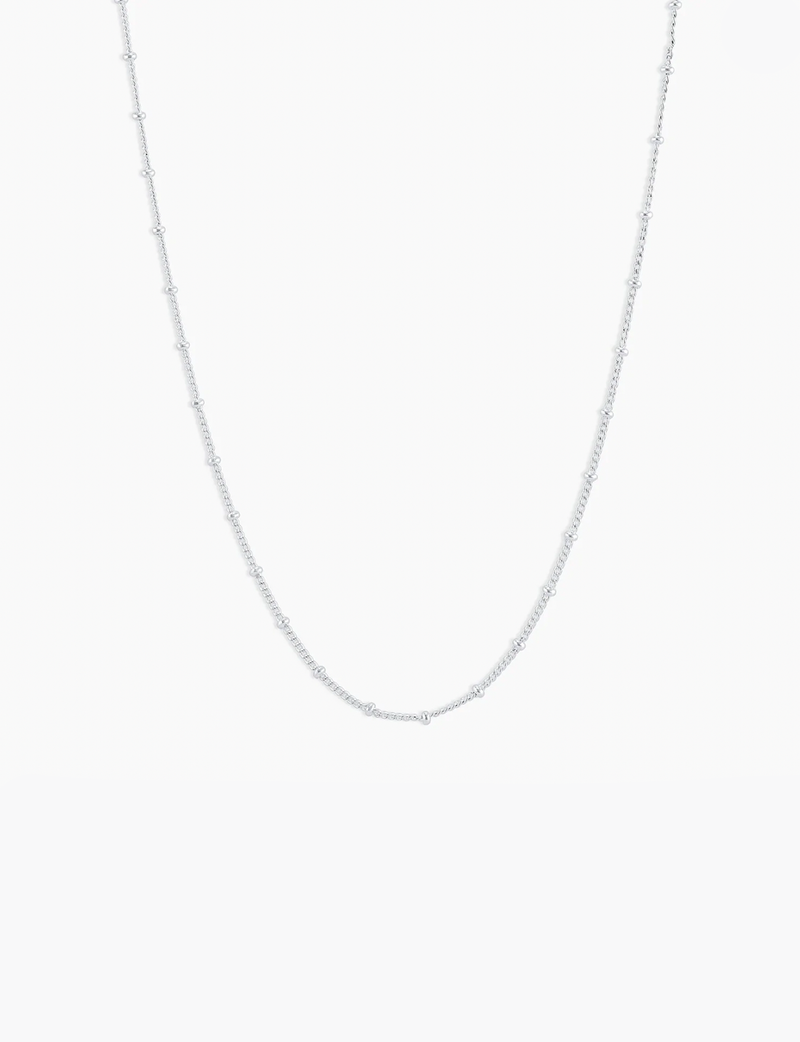 Bali Necklace, Silver