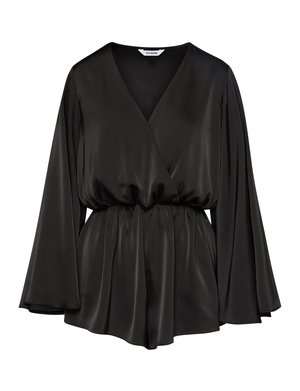 Farrah Romper, Black