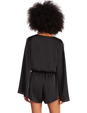 Farrah Romper, Black