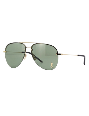 Classic Aviator Sunglasses, Green