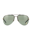 Classic Aviator Sunglasses, Green