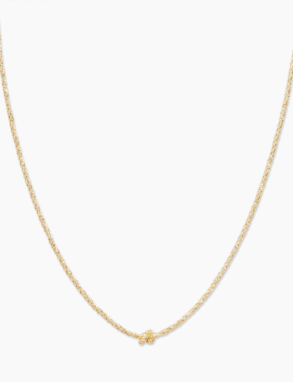 Marin Knot Necklace in Gold