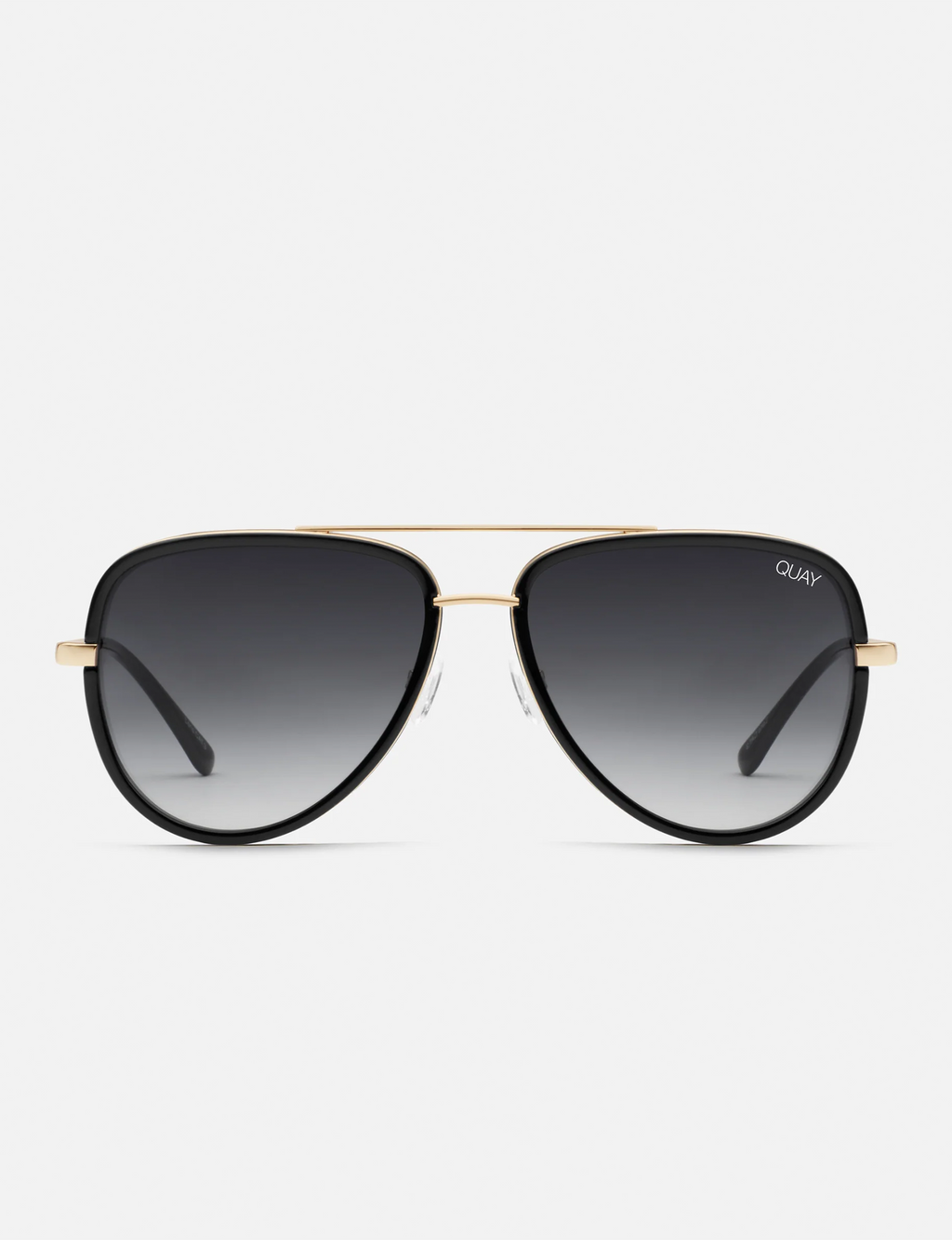 All In Polarized Sunglasses, Black/Smoke
