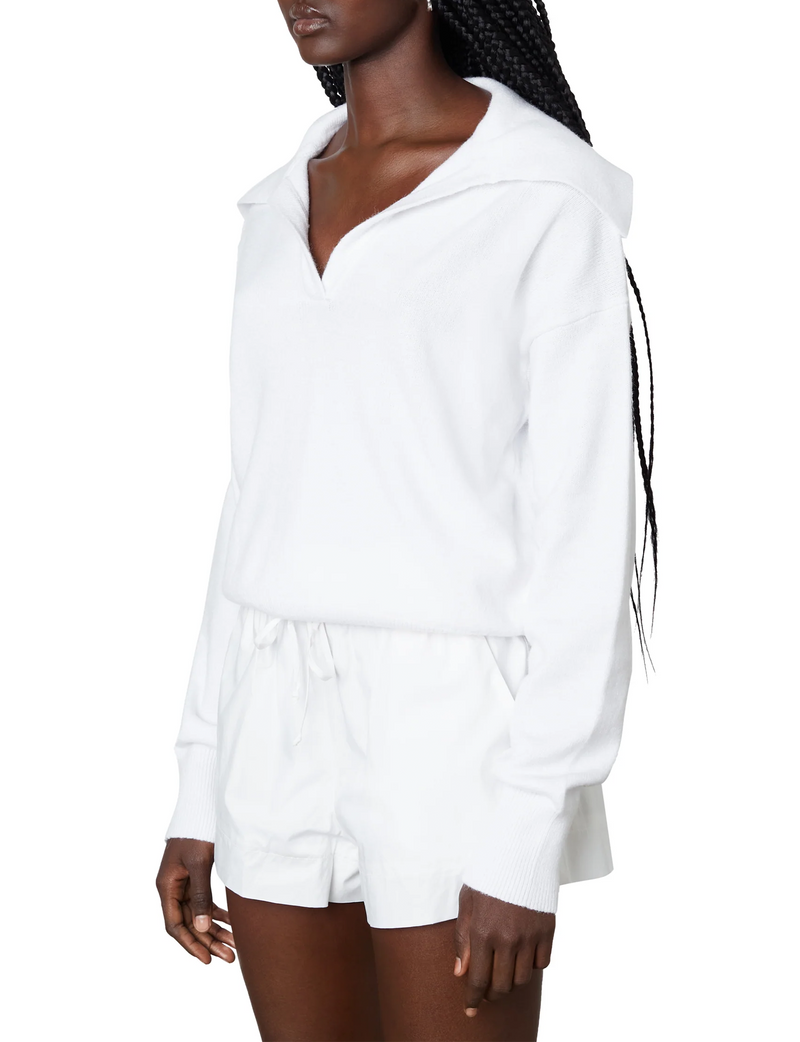 NIA Frankie Sweater, White