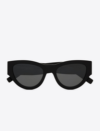SLM94 001 Sunglasses, Black/Grey