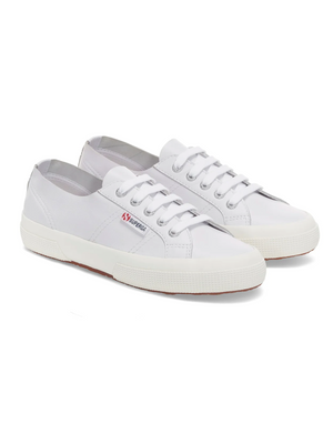 2750 Unlined Nappa Leather Sneaker, White