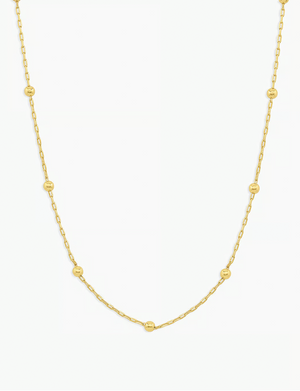 Newport Chain Necklace, Gold