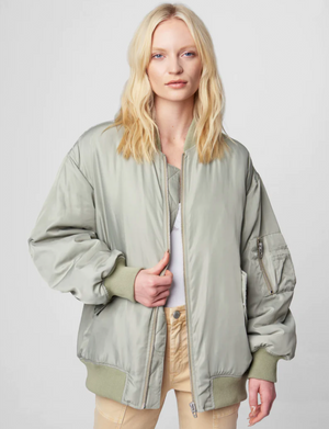 Oversized bomber jacket - Women