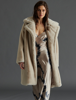 Emery Coat, Beige