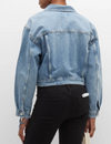 Shrunken Charli Denim Jacket, Immortal
