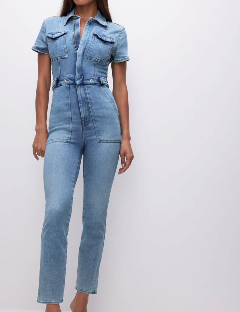 Fit For Success Jumpsuit, Blue