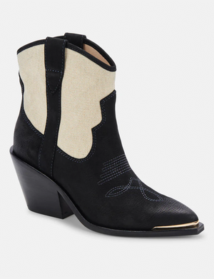 Dolce Vita Nashe Booties, Black Multi