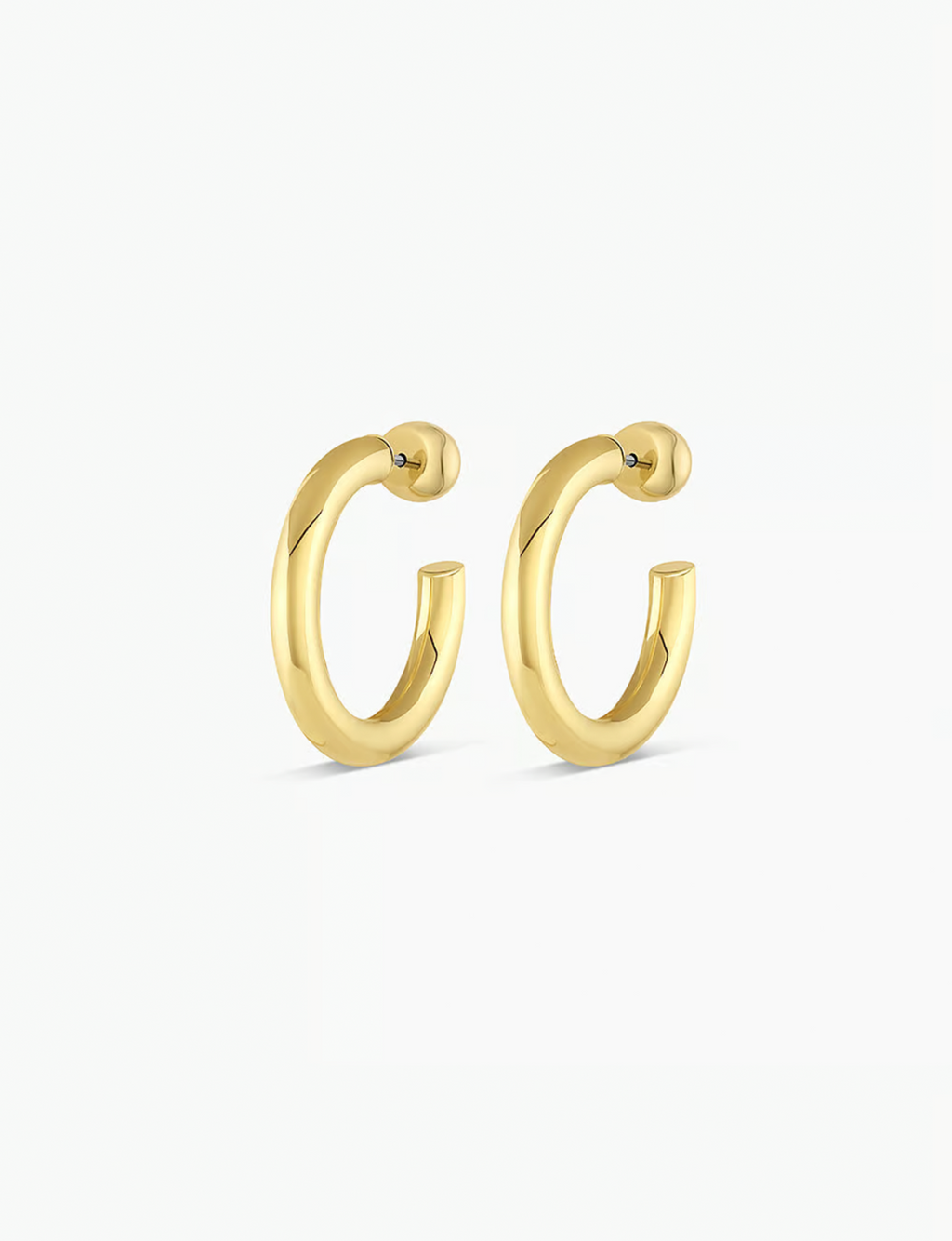 Carter Small Hoops, Gold
