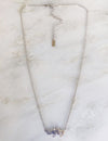 CZ "Wifey" Necklace in Silver