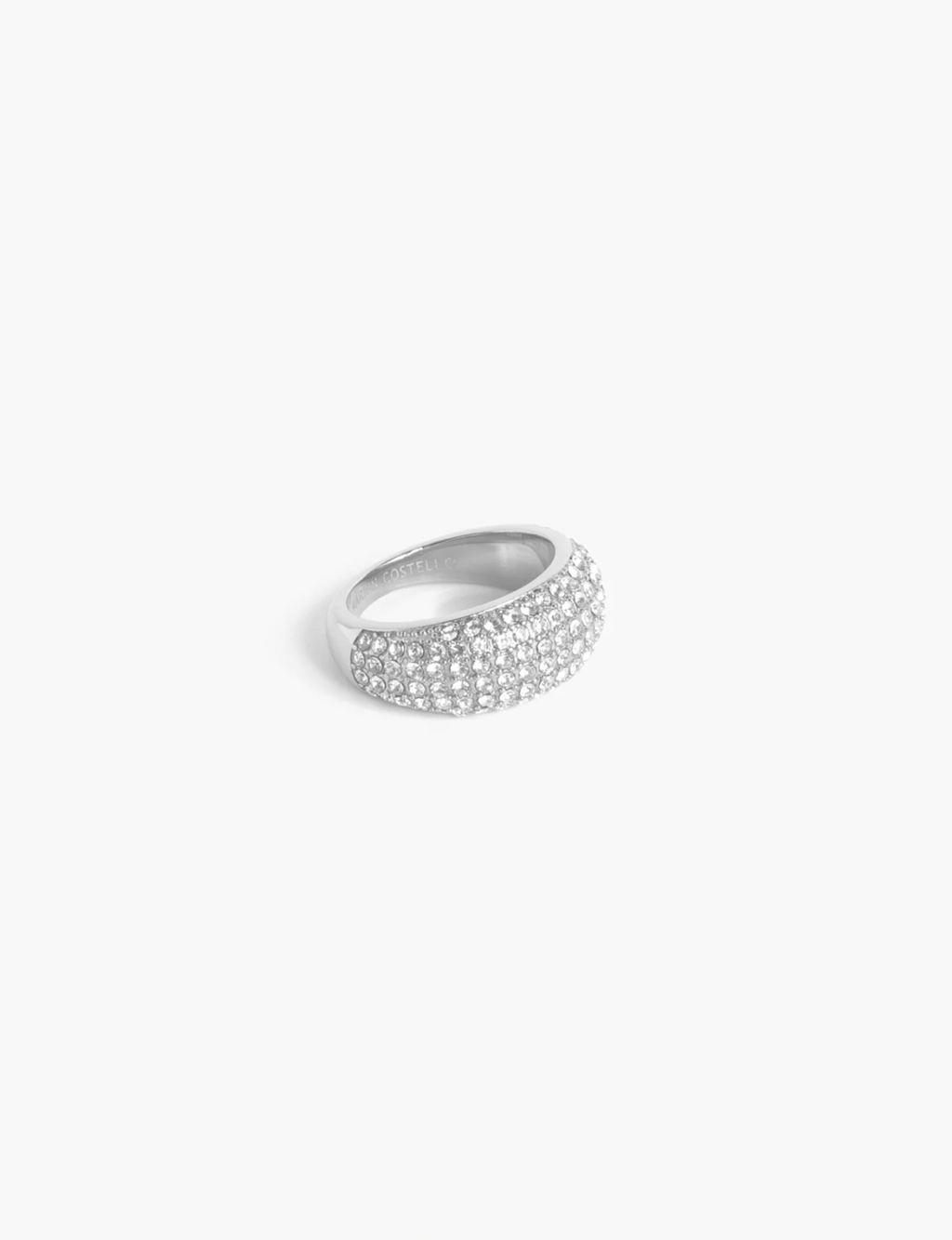 Layla Diamond Ring, Silver 8