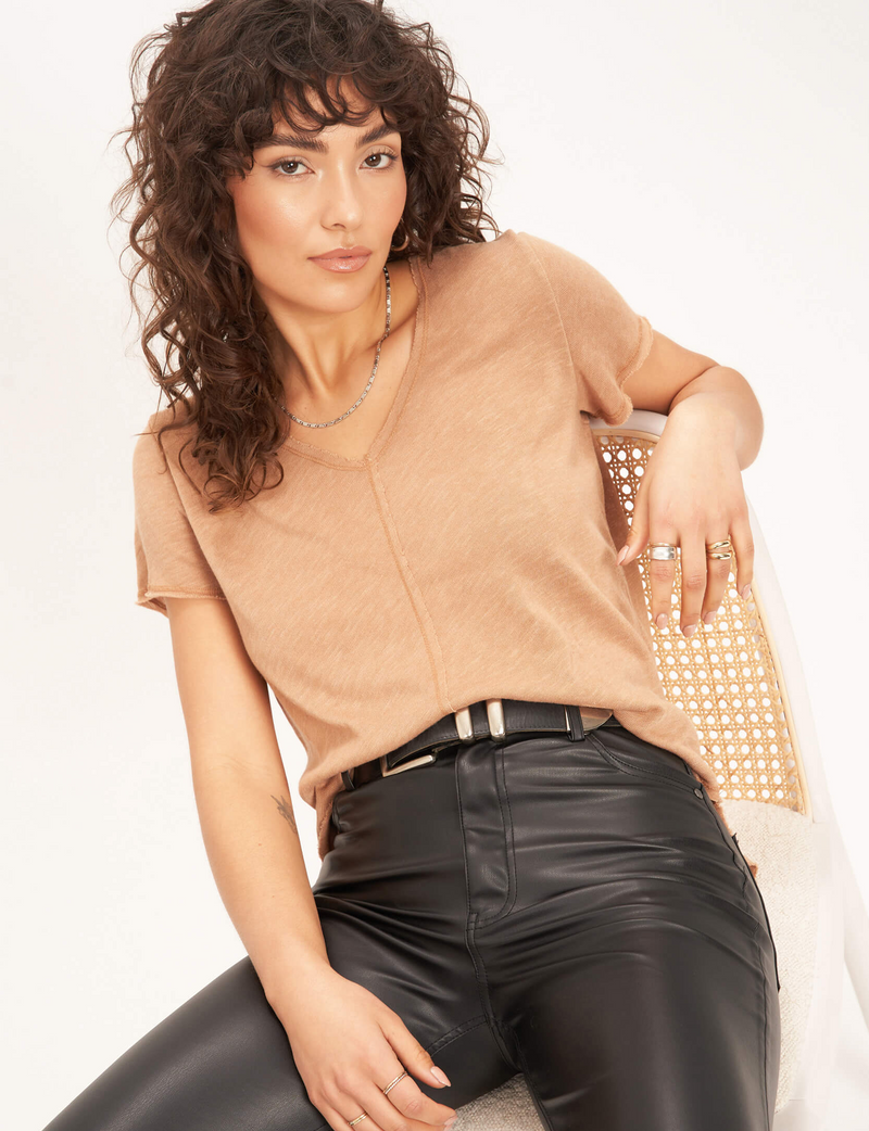 Wearever Tee, Caramel