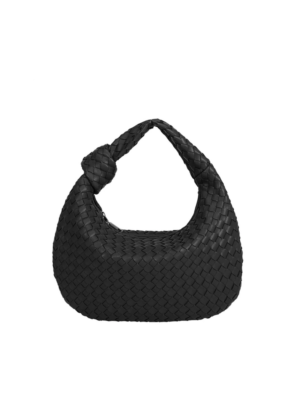 Drew Small Recycled Vegan Top Handle Bag, Black