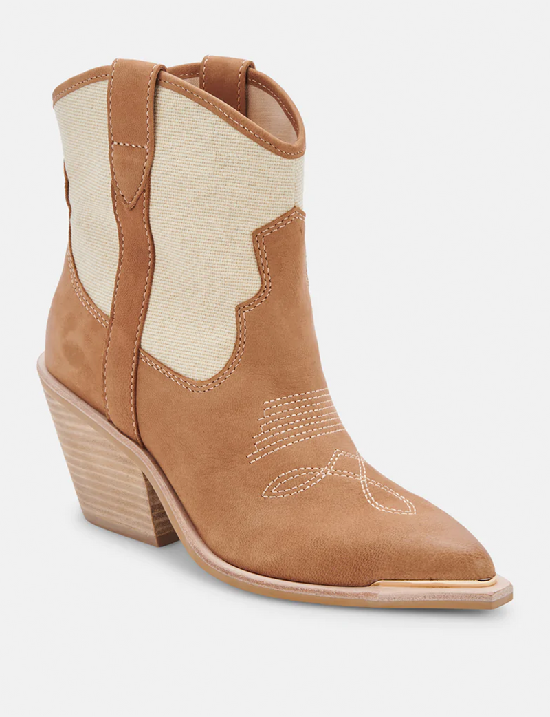 Dolce Vita Nashe Booties, Whiskey Nubuck